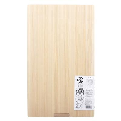 Ikegawa Wood Industry Sheet Cutting Board Natural L Hinoki with Stand Made In Japan