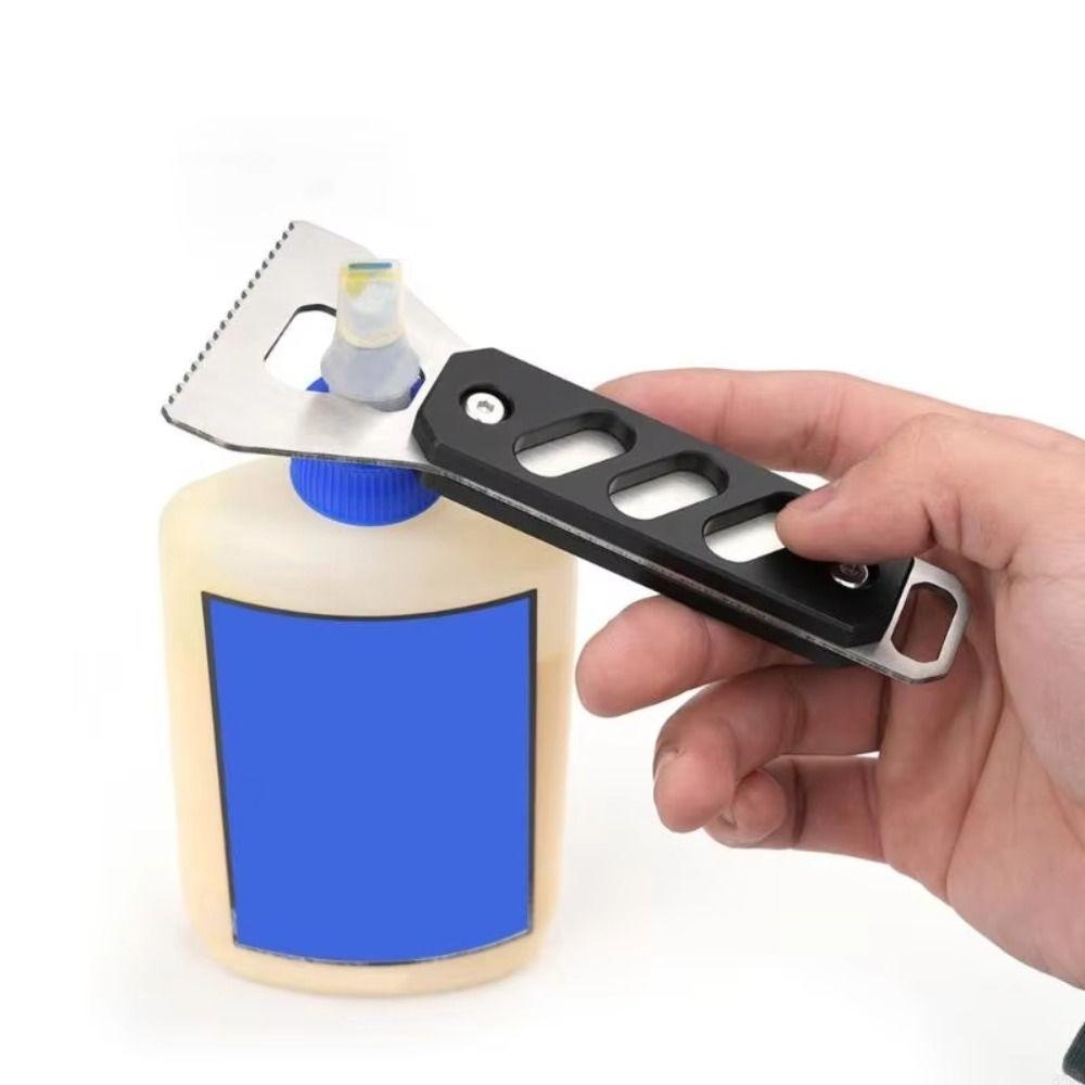 Ergonomic Handle Glues Spreader Scraping Plate Notched Applicator Craftsmanship Projects