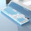 YINDIAO K500 Kabelgebundene Tastatur Gaming Laptop Desktops PC Computer Büro Zubehör Flache Gamer Tastaturen Mit Nummernblock