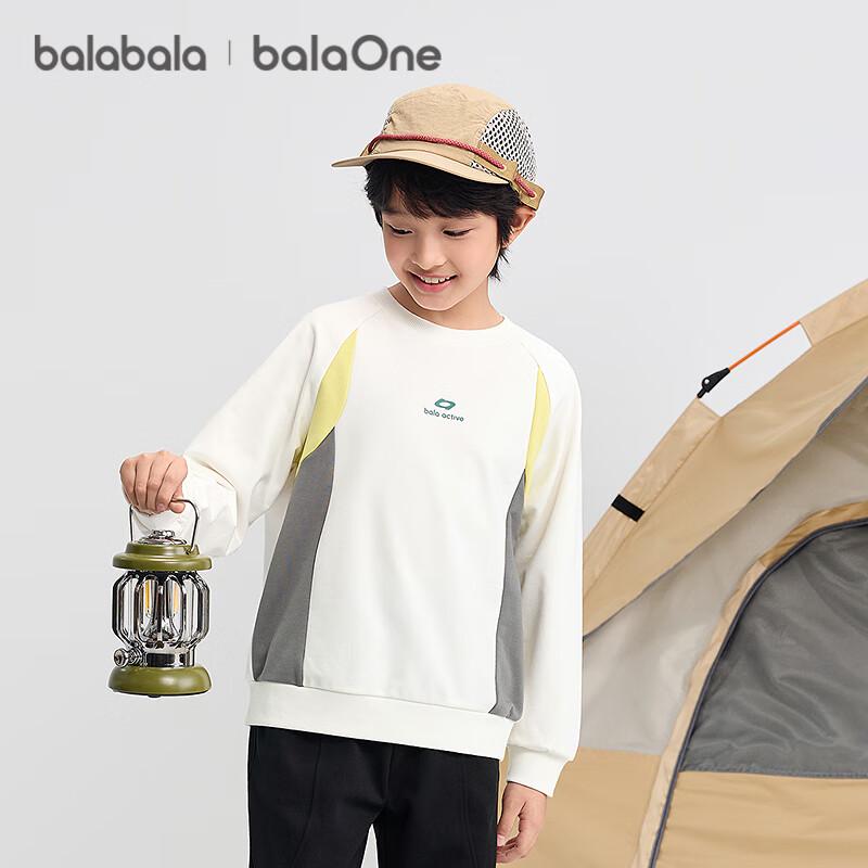 Balabala Kinder Sweatshirt-T-Shirt mit Buchstabenprint