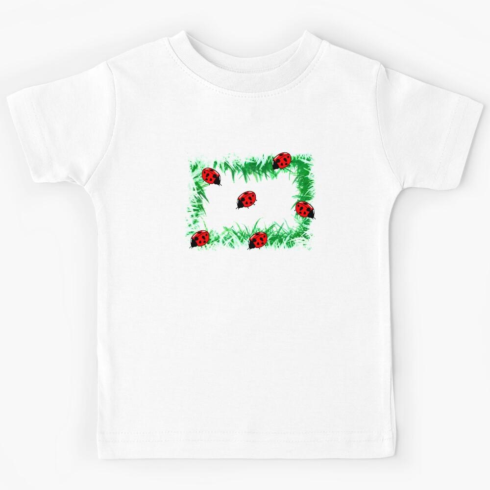 Little cute red ladybugs Kids T-Shirt 150