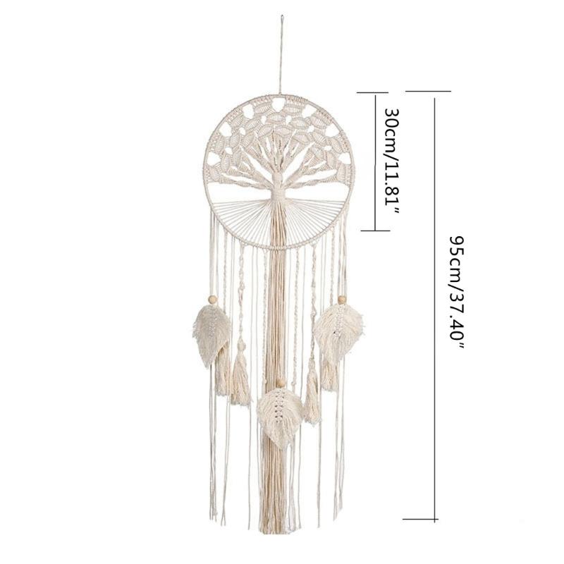 Dream Catcher Wall Pendant Ornament Crafts for Home Wedding Festival Holiday Party Decor