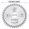 Ostrze piły 4 cale 40 zębów Tarcza tnąca do szlifierki Okrągła tarcza piły Ostrze piły ze stopu Drewno Narzędzia do cięcia drewna Akcesoria Części 11000 obr./min