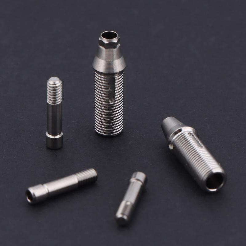 For Dentium System Temporary Abutment Hex And Non-Hex Ti-Base With A Screw For Dental Oral Surgical Screw