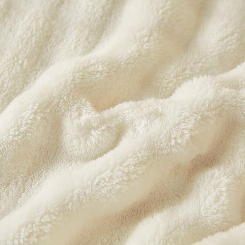 Vinterseng Varmt laken Sengetøy Madrasstrekk Tykk plysj elastisk laken Vinter Coral Fleece Luksus dobbeltseng Sengetrekk