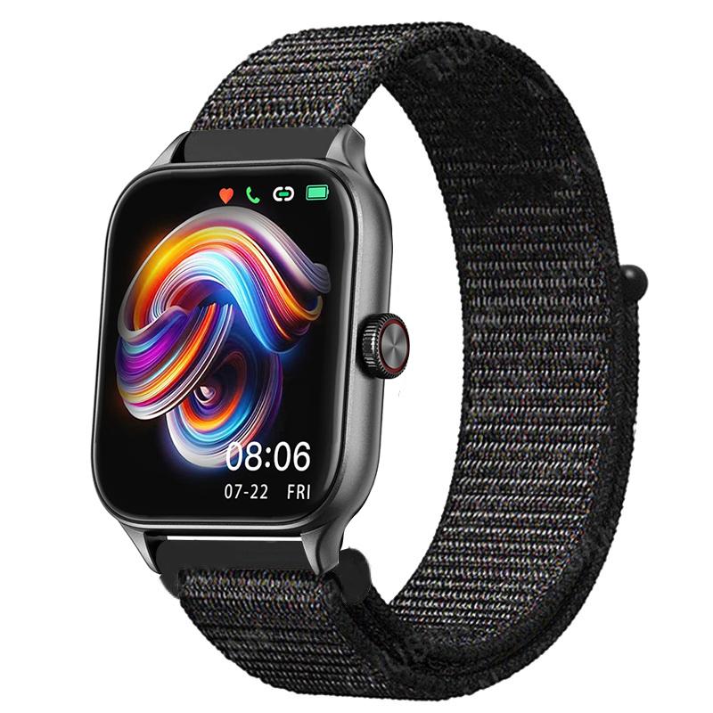 20mm 22mm Nylon Bandje voor Amazfit Balance 2 1/GTR 4 3 Pro 47mm/Bip 6 5 Sport Horlogeband Correa voor Amazfit Active 2/GTS 4 3 Riem