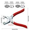 9.5mm Five-Prong Snap Fastener Pliers for Children's Clothing