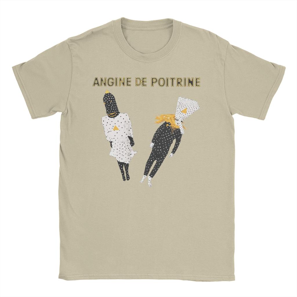 T-shirt Angina Pectoris per Unisex WoUnisex Fantastici T-shirt 100% Cotone Girocollo Manica Corta Magliette Taglie Forti