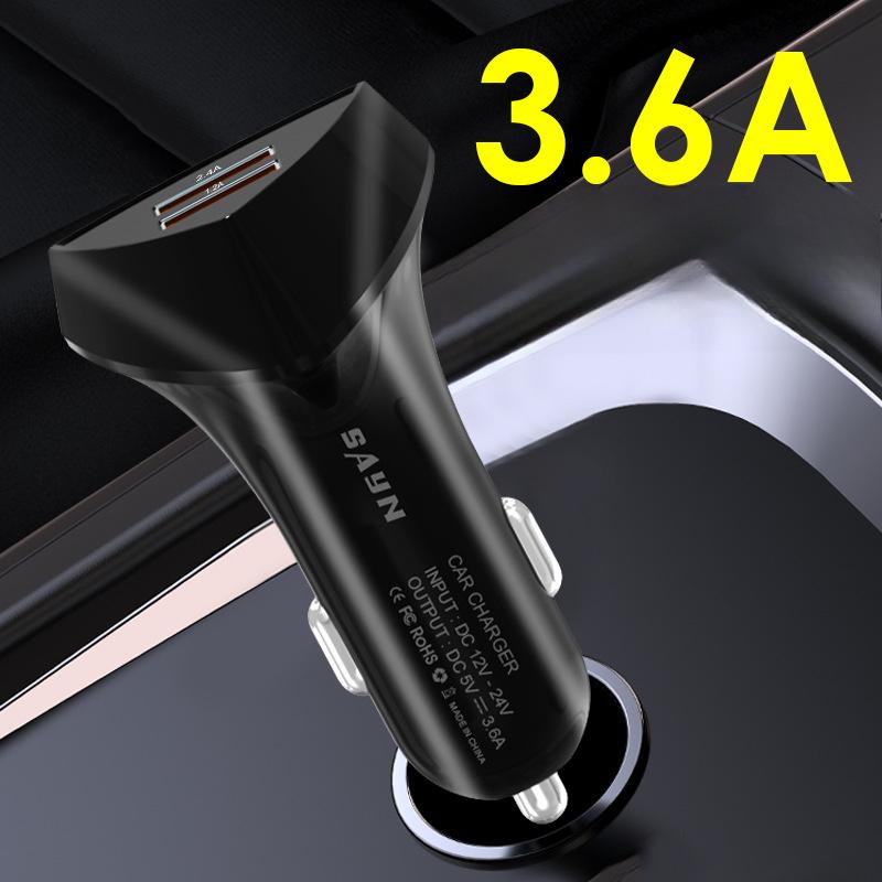 

Автомобильные зарядные устройства Dual USB One To Two 12-24 В Универсальное зарядное устройство PD Полностью совместимое Супербыстрая зарядка Автомобильное зарядное устройство Q18 dual USB