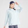 Cool and Breathable Sunscreen Clothes Women's Summer Loose and Light Breathable Hooded Casual Sunscreen Clothes Solid Color Breathable Perspiration