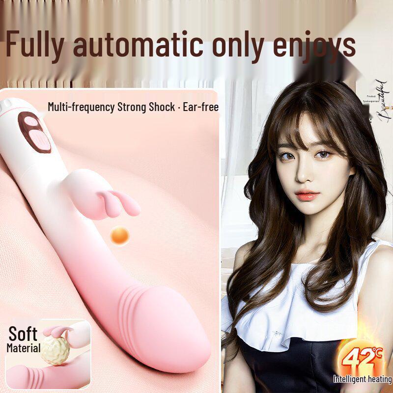 DALEYOU Little Fairy Pink Heated Silent Vibrator for Women - Adult Toy