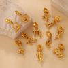 Summer Seaside Babes Wind Diamond-encrusted DIY Twelve Constellations Bikini Buckle Pendant Gold-plated Accessories