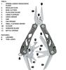 GERBER Suspension Multi-Pliers Multi-Tool 1471
