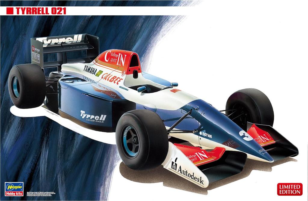Hasegawa Tyrrell 021 Model Plastikowy 20690 1/24