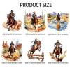 6Pcs 6 Styles Plastic Heat Transfer Film Logo Stickers Set for DIY T-Shirt Human 199~230x176~230mm 1pc/style