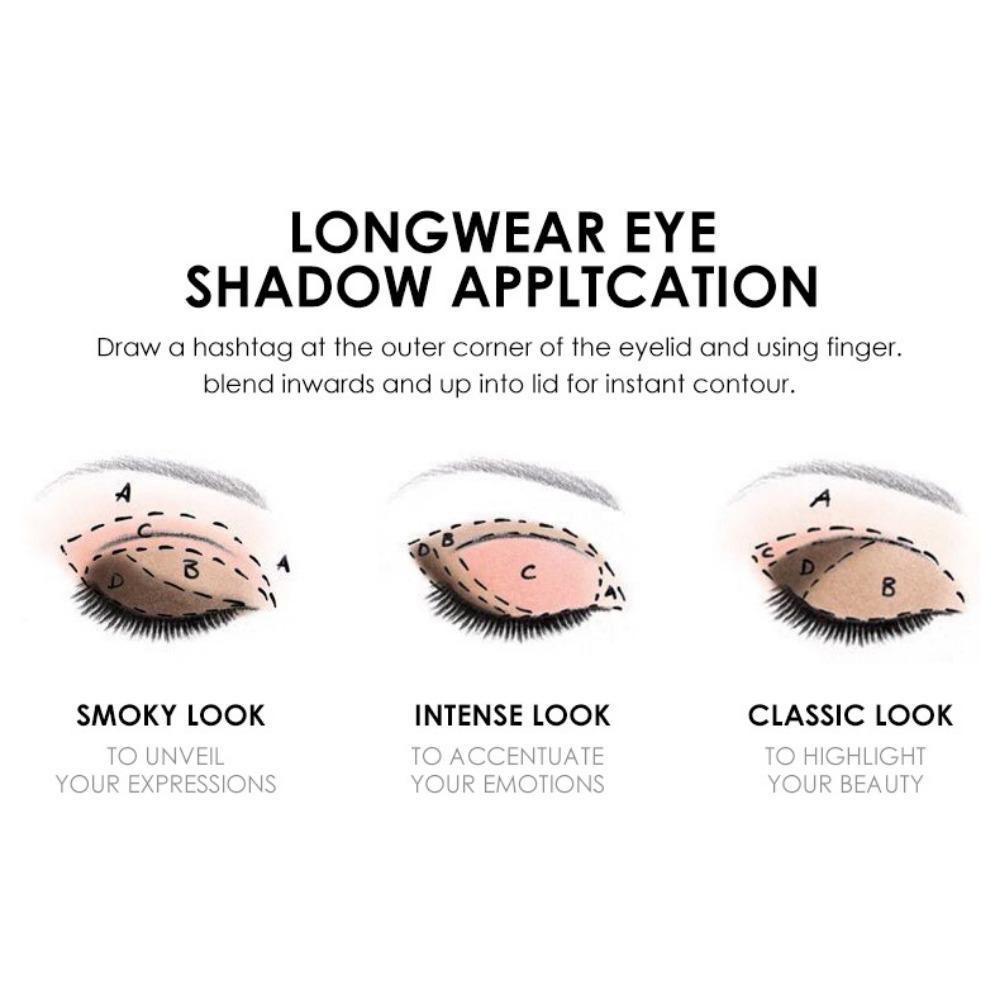 LANGMANNI Eye Makeup Color Eye Shadow Pens Lasting Without Fainting and Rolling Pen Knife Can Be Cut with Eye Shadow Pens