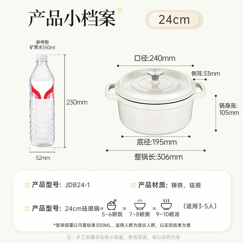 Chui Da Huang Enamel Cast Iron Pot