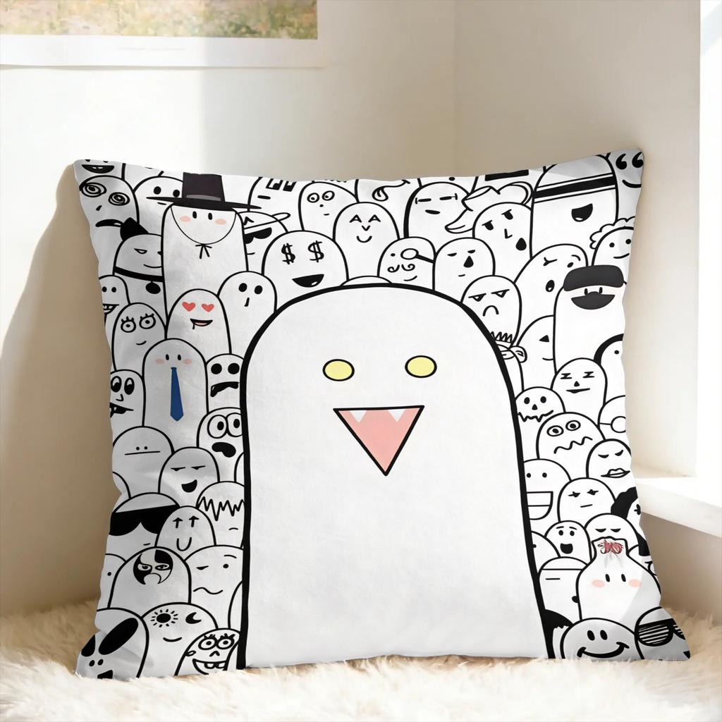 Pillow Case L-Lightsaber BL Manhwa Graphic  Pillow Cover For Sofa Home Decor Novelty Pillowcases