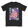 Cute Pochita Chainsaw Manga Anime T Shirts Men's  Cotton Fashion T-Shirts Round Collar  Tees Short Sleeve Clothing Printed