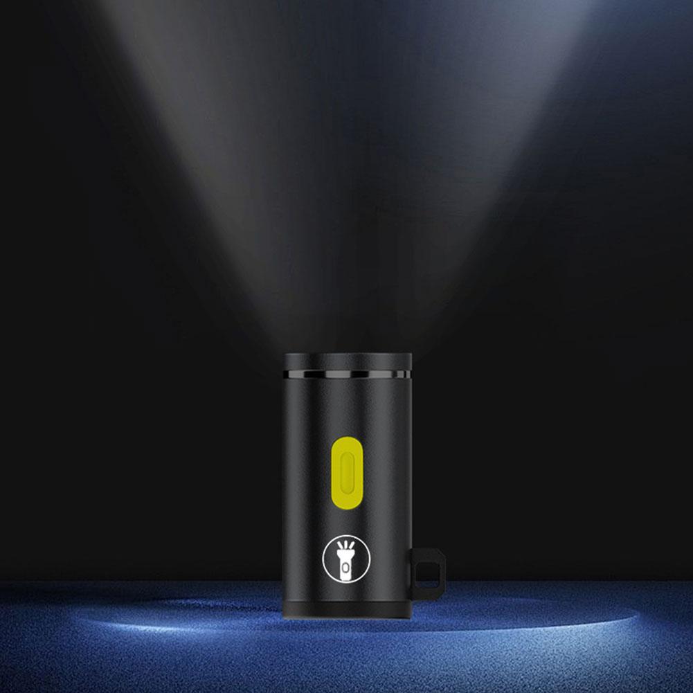 LED Handheld Mini Flashlight Type C Powered Small Pocket Flashlight Outdoor Emergency Light for Outdoor Hiking Camping