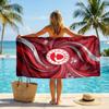Asciugamano da Spiaggia Calcio Nottingham Forest Morbido Microfibra Asciugamano Estivo Asciugatura Rapida Assorbente per Spiaggia Piscina Viaggio