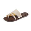 Women's Roman Style Toe-Loop Sandals - Simple, Retro, Non-Slip, Versatile Outdoor & Home Footwear