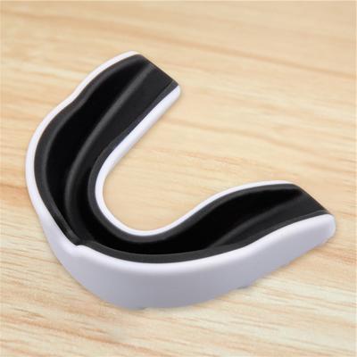 Kids Boxing Gum Shield with Storage Case Teeth Protection EVA Sports Mouth Guard Double Colored for Lacrosse Rugby Taekwondo