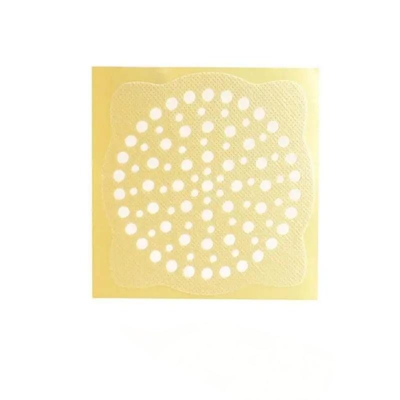 50Pcs Disposable Shower Drain Hair Catcher Strainer Filter Sticker Kitchen Sink Sewer Outfall Stopper Bathroom Floor Drain Cover