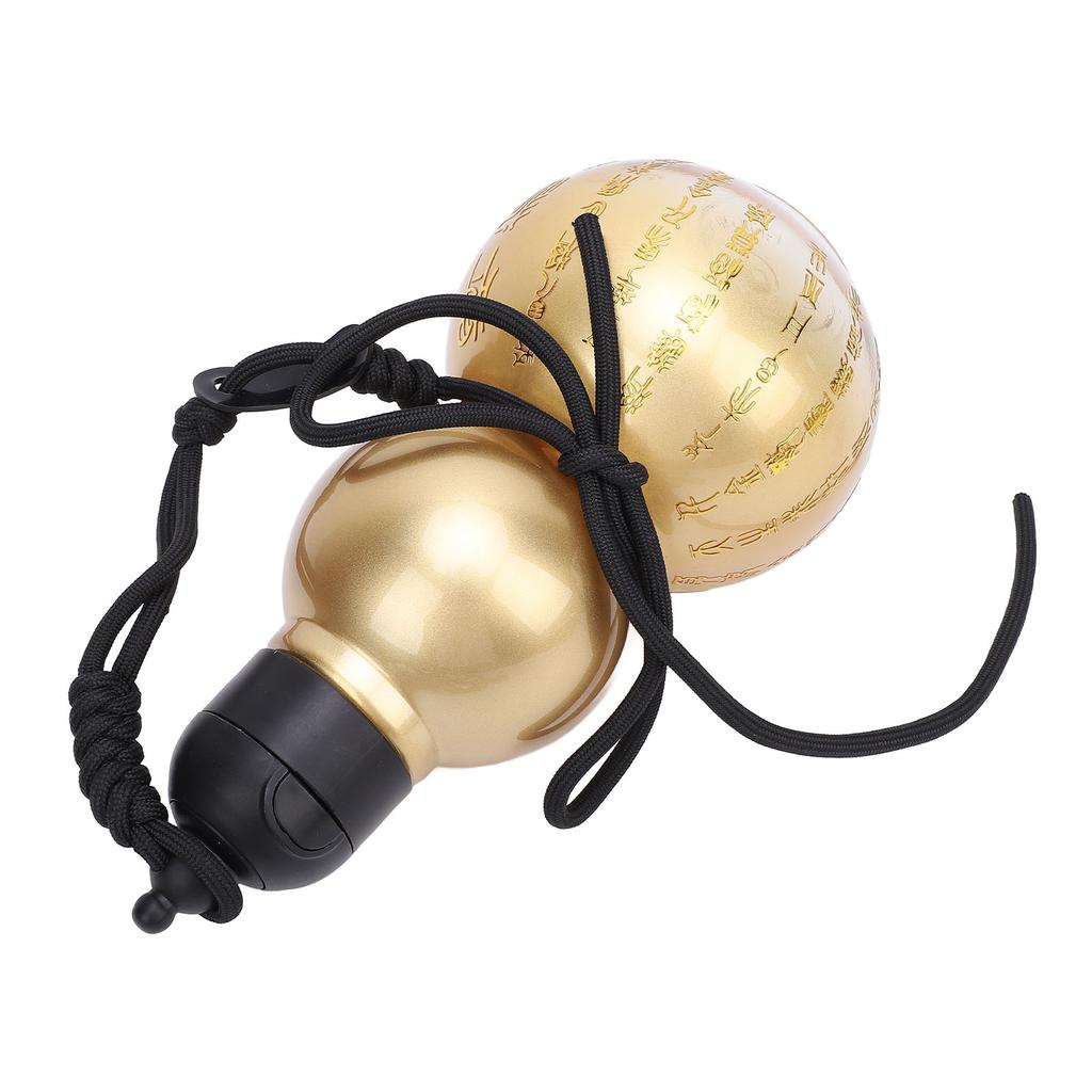 Gourd Water Bottle PCTG 800ml Chinese Retro Portable Drinking Gourd Sports Bottle with Straw Strap