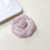 Women Brooch Fabric Camellia Shape Anti-slip Wear-resistant Suit Scarf Coat Collar Hat Pin Decoration Prom Party