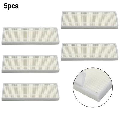 For F1 Robot Vacuum Cleaner Replacement Filters 5 Pack Washable & Reusable Parts For For Optimal Dust Filtration