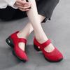 Old Beijing cloth shoes mesh non-slip soft sole air cushion casual dance shoes sports women's shoes running shoes square dance shoes