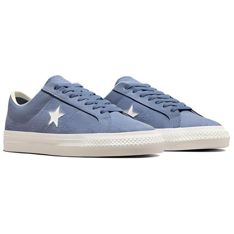 Converse One Star Series Pro Low-top Canvas Shoes Unisex Grey Blue