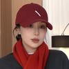 Casual Spring Stylish Embroidered Baseball Cap For Women With Adjustable Fit