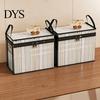 Kids Toy Storage Box Transparent Clothes Bag, with Sturdy Handles, Durable Plastic Visibility High-strength Bin Book Organizer, Moisture-proof