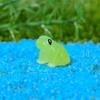 Colorful Luminous Frog Micro Landscape Figurine - Creative Resin Handicraft Jewelry Accessory