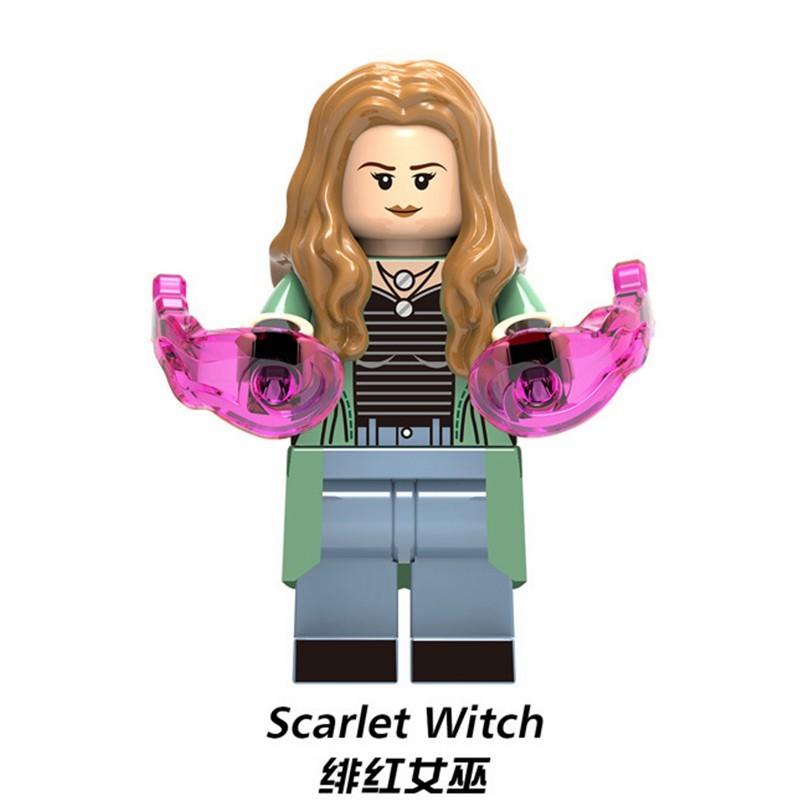 Lego Hulk Outrider Iron Man Thor Spiderman Thanos Avengers Minifiguren Bausteine Spielzeug