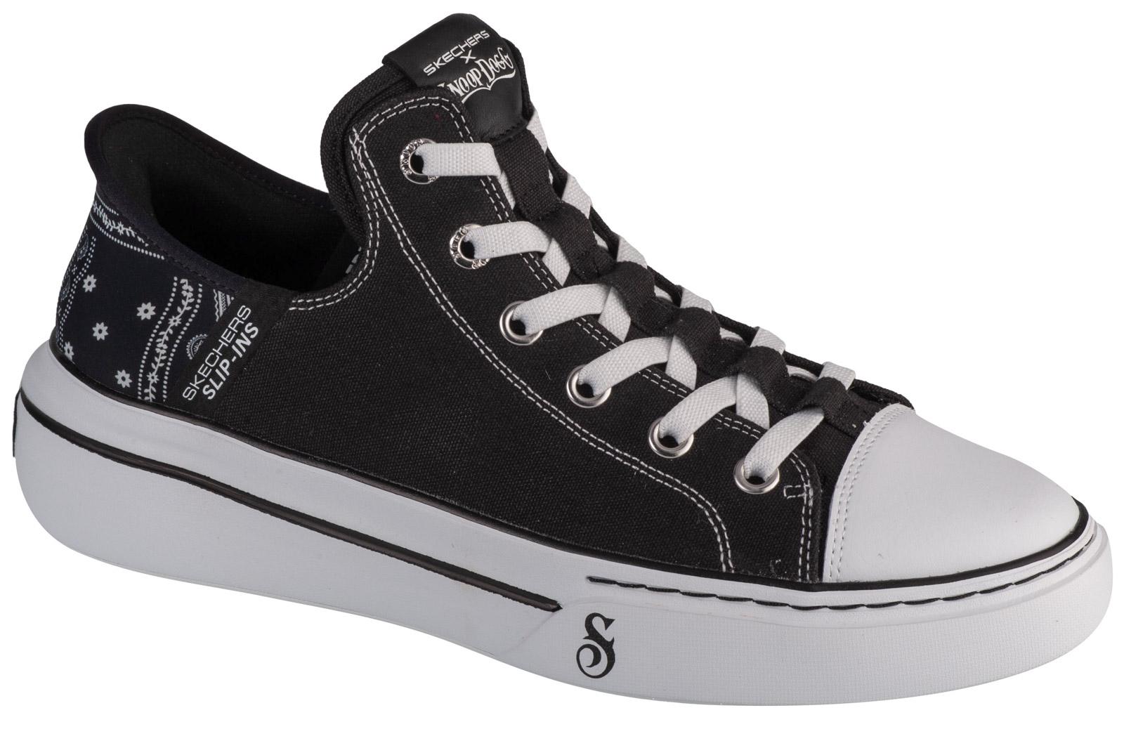 Skechers Slip-Ins: Snoop One - OG Canvas, Baskets noires pour hommes 42,5 noir