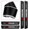 Universal 3D Carbon Fiber Car Door Sill Protector Stickers For Mazda 3 6 CX5 2 CX3 CX9 MX5 RX8 Axela Demio Atenza MS