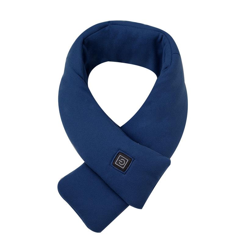 Men Women Electric Shawl Super Warmer Winter Soft Heated Scarf Neck with USB