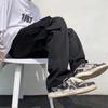 Casual Pants Men's Fashion Loose Straight Wide Leg Pants Men Streetwear Hip-hop Pocket Cargo Pants Mens Trousers