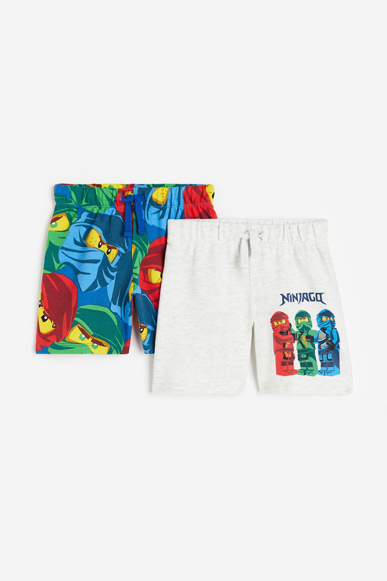 

2-pack printed sweatshorts