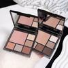 Gradient eyeshadow palette, atmosphere, eyeshadow, high-gloss, repairing blush, all-in-one multi-function integrated palette