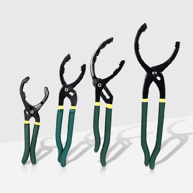 Oil Filter Tool Steel Construction Slip Resistant Handle Effortless Oil Filter Removal Plier For Multiple Vehicles