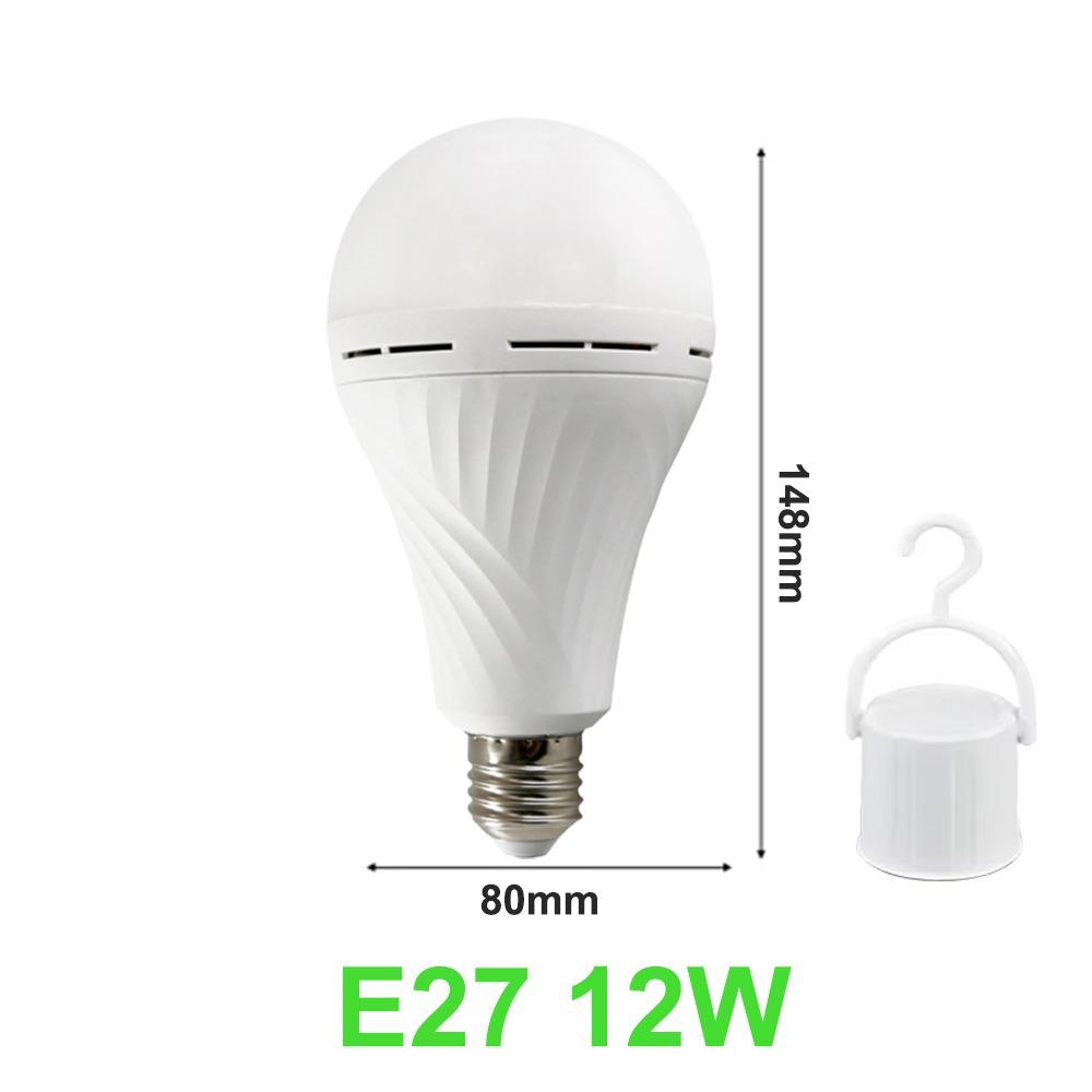 Rechargeable Emergency Light Bulb 7W 9W 12W 15W Emergency Bulb New Night Light Power Failure