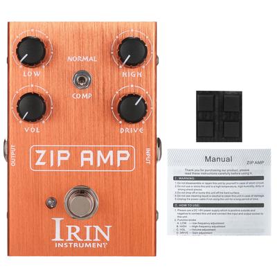 IRIN Overdrive Guitar Effect Pedal with Normal/Compression Modes Toggle Switch