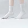 5 Pairs of Lululella Korean-made New Light Color Ribbed Mid-calf Socks