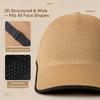 Smooth Quick Dry Baseball Cap With Breathable Fabric Lightweight Hiking Headwear For Sports And Exercise Unisex Design