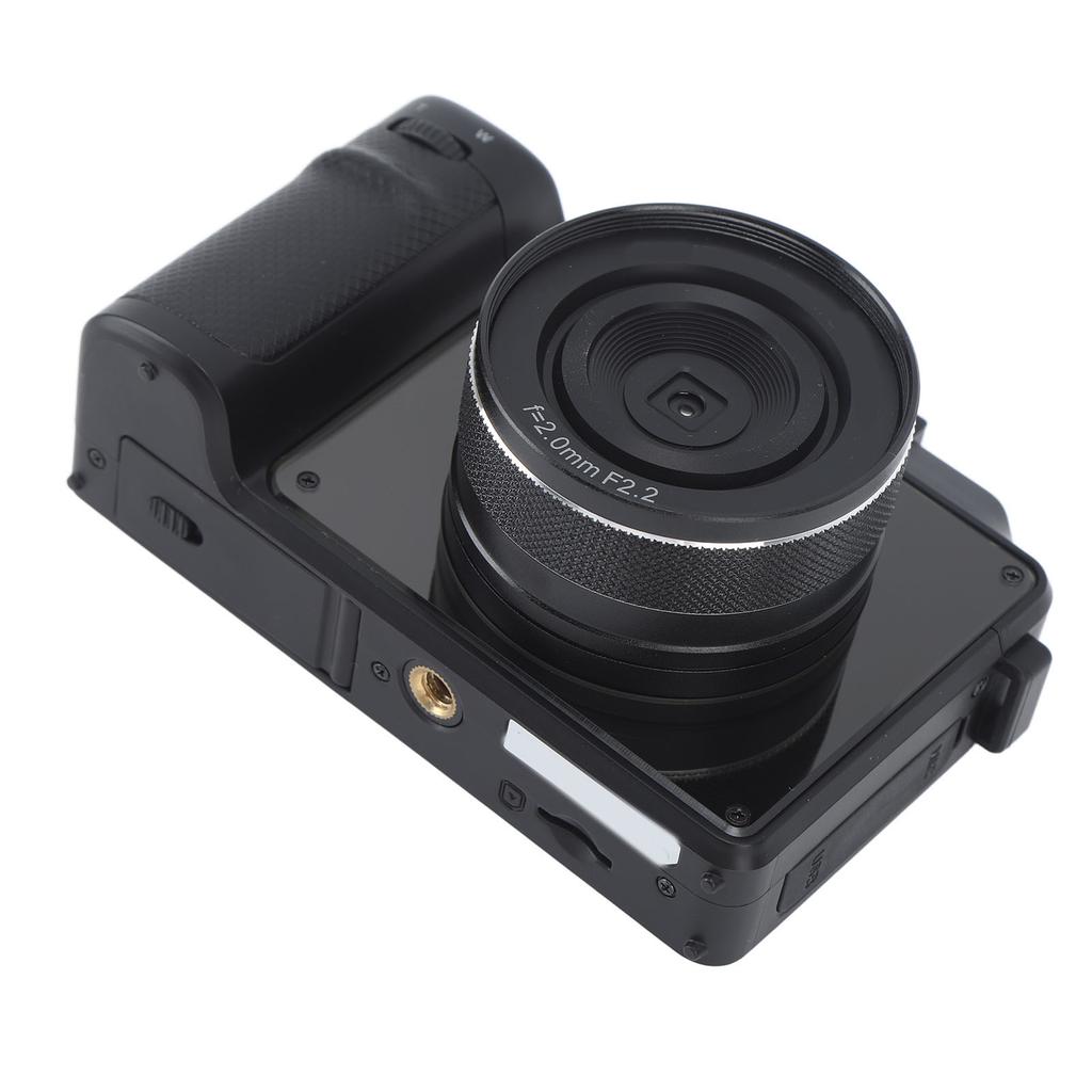5K Digital Camera Front Rear Dual Lens 64 Megapixels 18X Autofocus Vlog Camera for Travel Party Growth Records