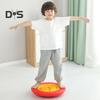 Balance Board with 5 Balls Wheels Handle Heavy Duty Portable Maze Wobble Board Toddler Sensory Balance Training Rocker Board Kids Physical Therapy Toy